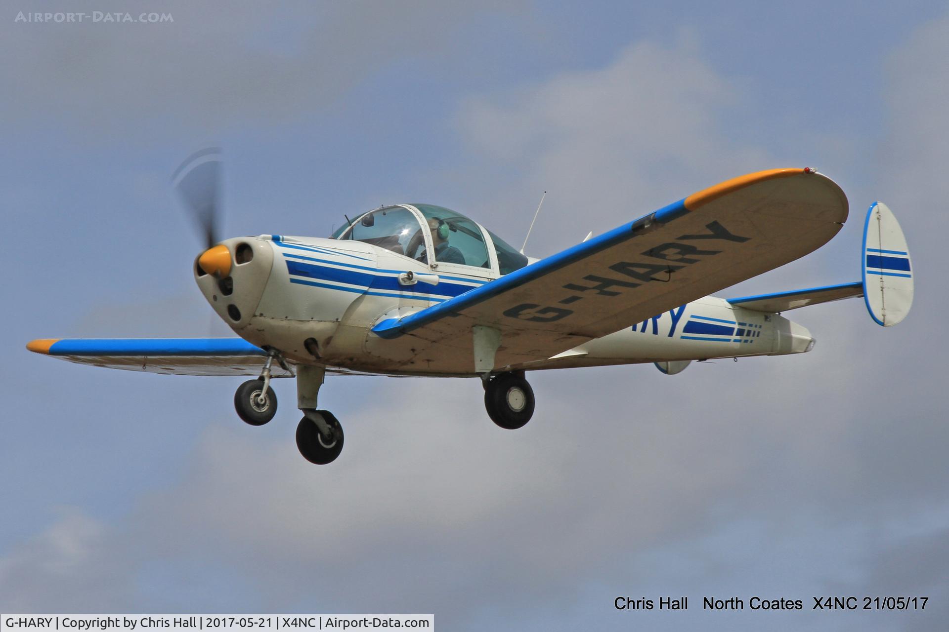 G-HARY, 1966 Alon A-2 Aircoupe C/N A-188, North Coates Summer fly in