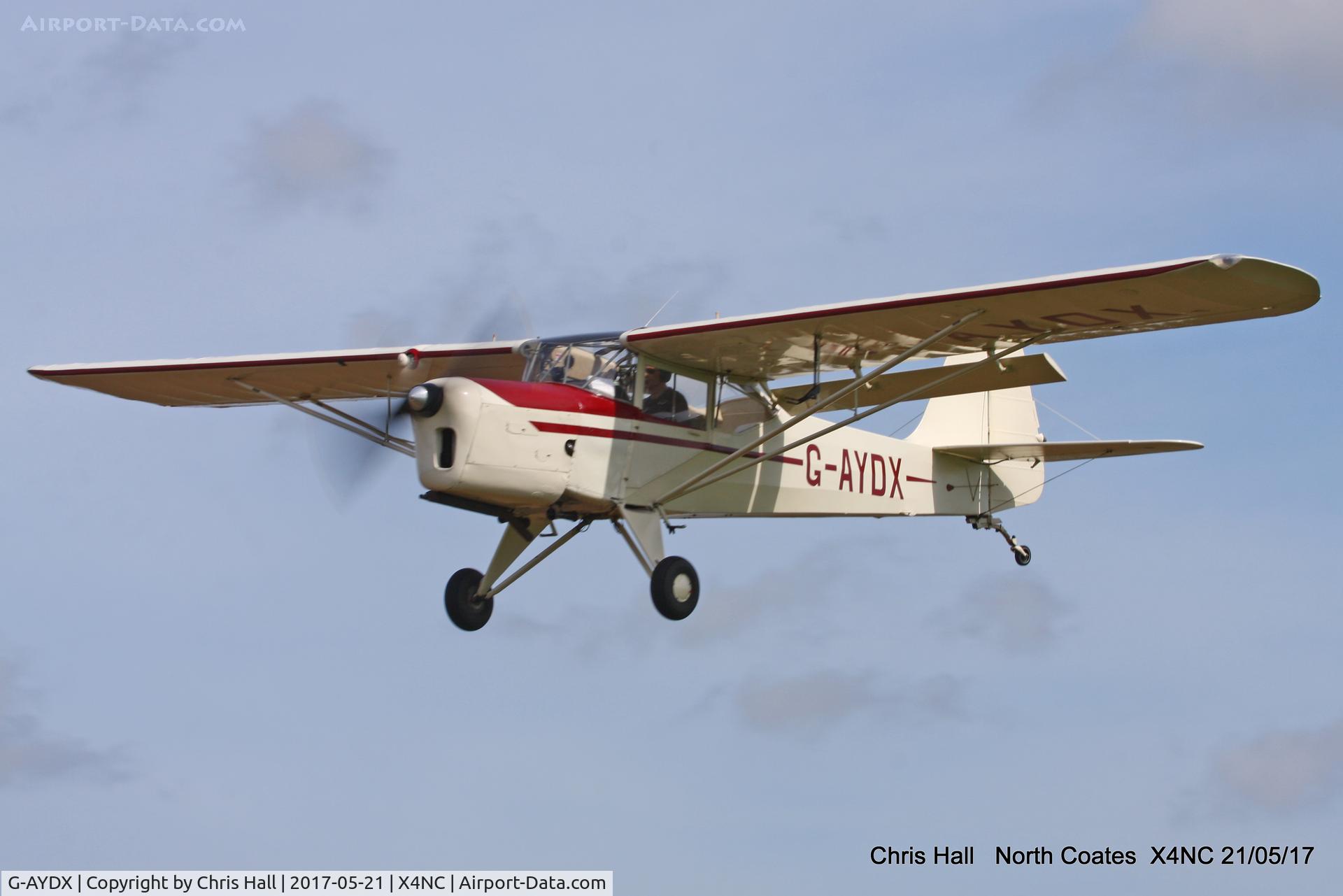 G-AYDX, 1968 Beagle A-61 Terrier 2 C/N B.647, North Coates Summer fly in
