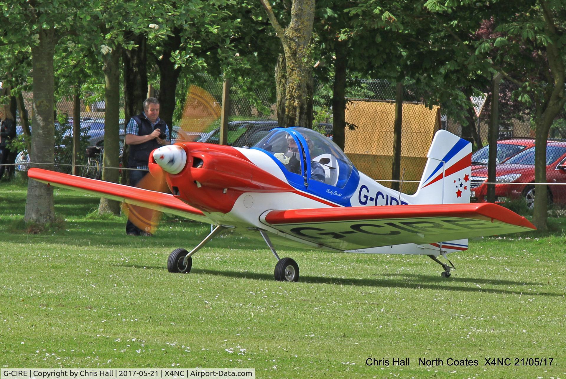 G-CIRE, 2015 Corby CJ-1 Starlet C/N LAA 134-14806, North Coates Summer fly in
