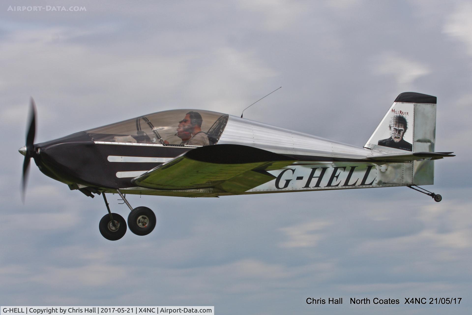 G-HELL, 2015 Sonex 3300 C/N LAA 337-15182, North Coates Summer fly in