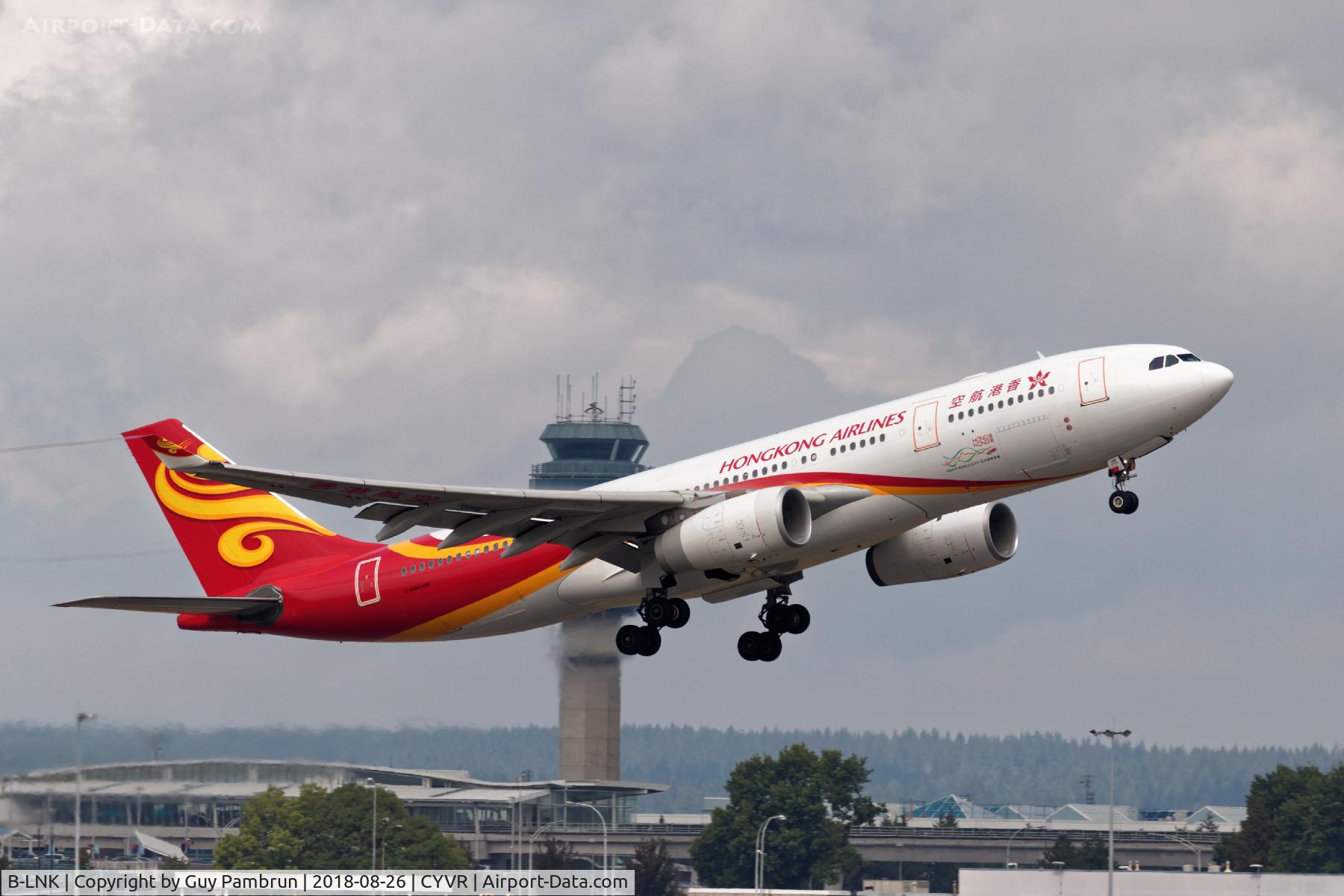 B-LNK, 2011 Airbus A330-243 C/N 1286, Departing