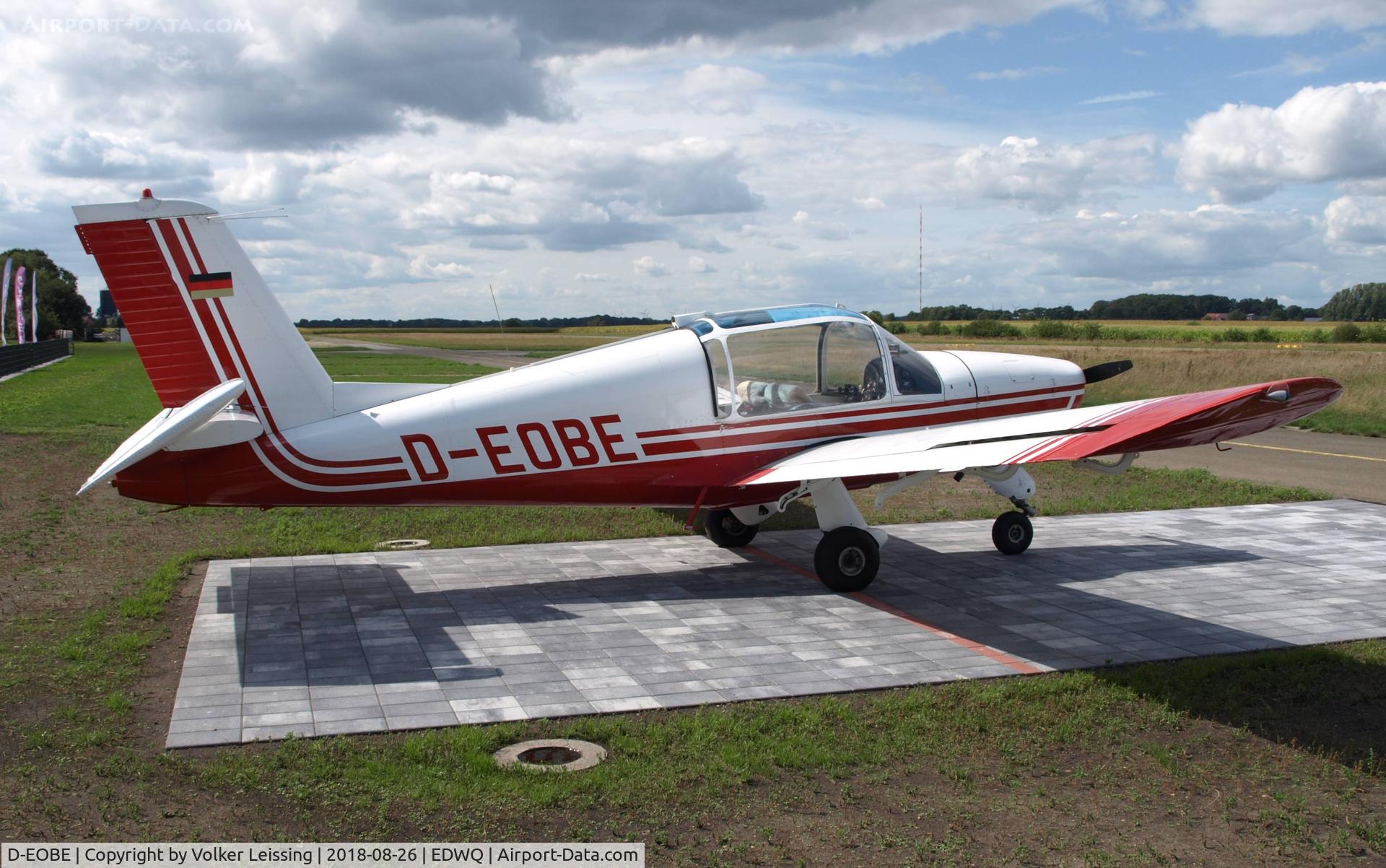 D-EOBE, 1971 Morane-Saulnier MS-880B Rallye Club C/N 1865, parking
