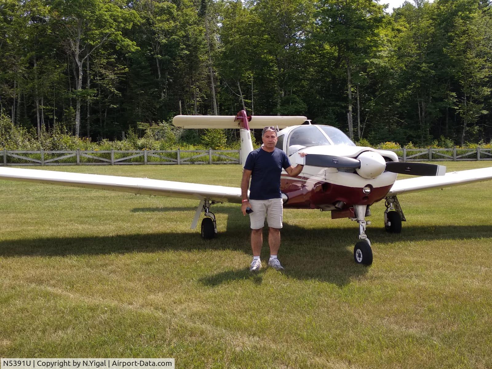 N5391U, 1979 Piper PA-28RT-201 Arrow IV C/N 28R-7918033, Mackinac Island