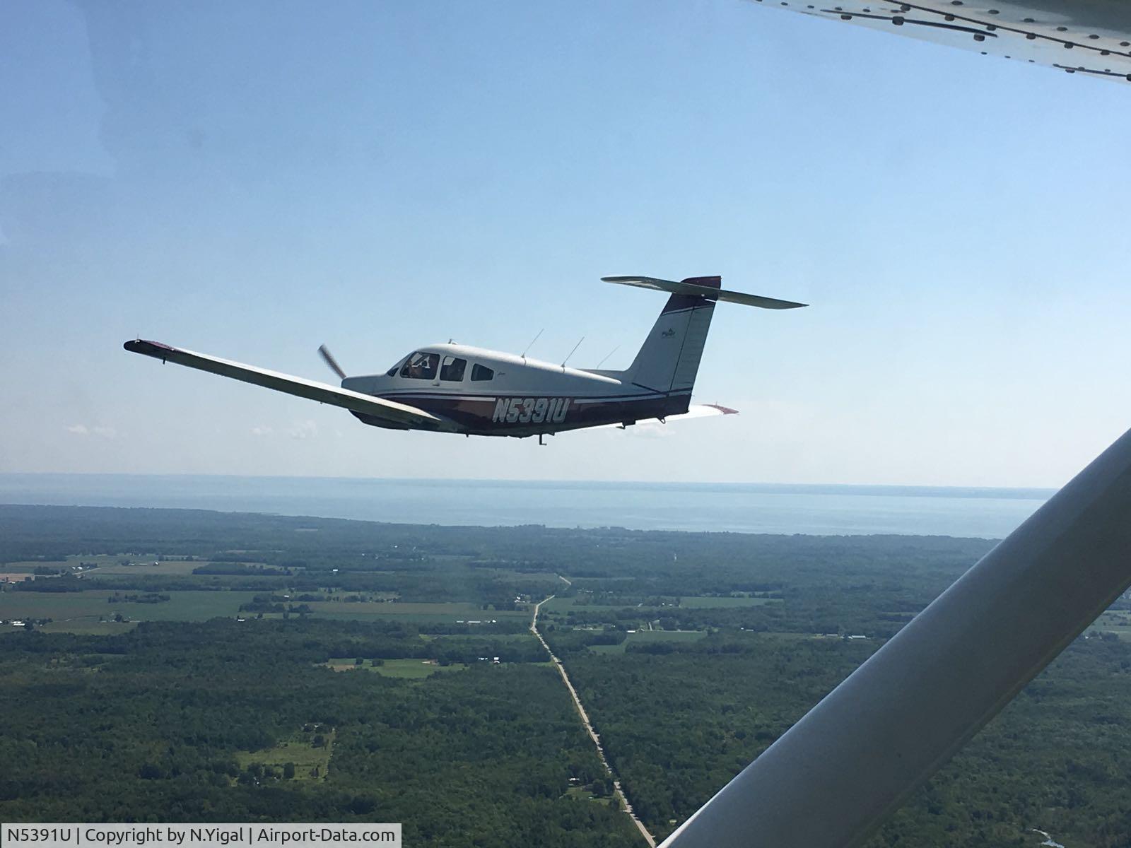N5391U, 1979 Piper PA-28RT-201 Arrow IV C/N 28R-7918033, on the way to Oshkosh