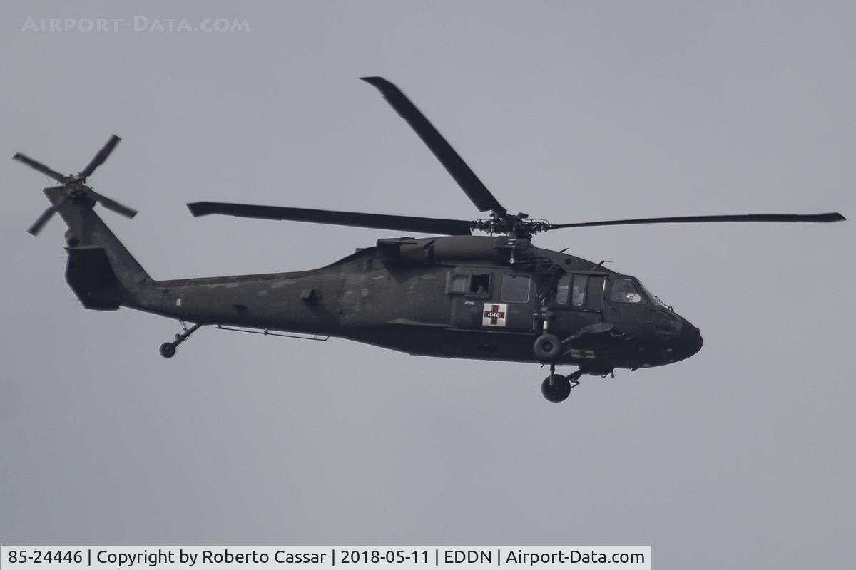 85-24446, 1985 Sikorsky UH-60A+ Black Hawk C/N 70-935, Nurnberg Airport