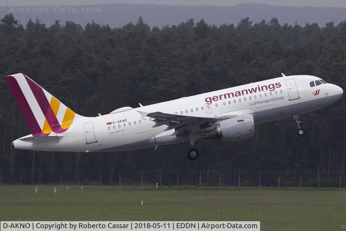 D-AKNO, 1999 Airbus A319-112 C/N 1147, Nurnberg Airport