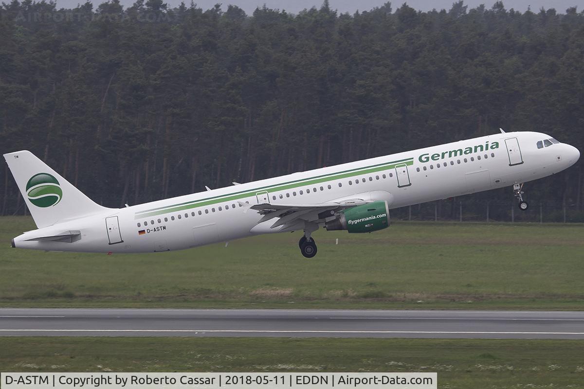 D-ASTM, 2001 Airbus A321-211 C/N 1629, Nurnberg Airport