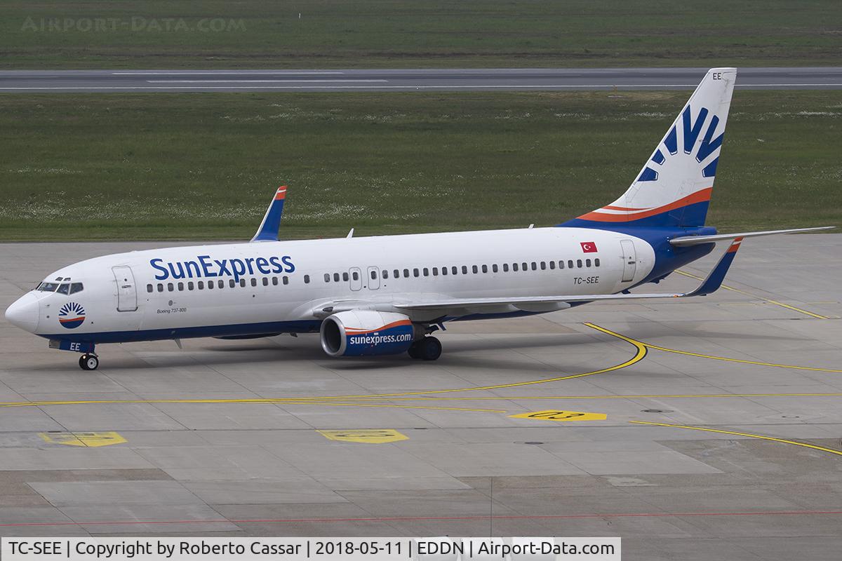 TC-SEE, 2002 Boeing 737-8CX C/N 32363, Nurnberg Airport