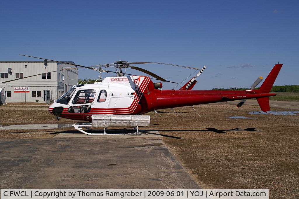 C-FWCL, 1995 Aerospatiale AS-350BA Ecureuil C/N 2869, Delta Helicopters AS-350BA