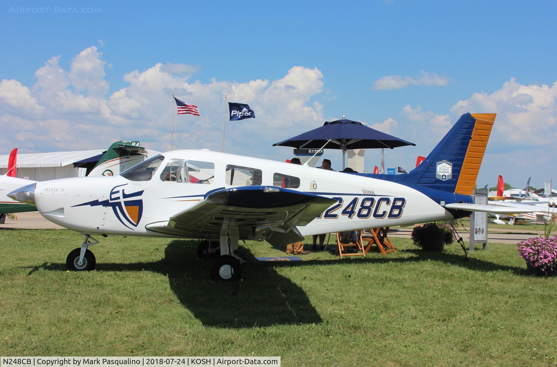 N248CB, 2017 Piper PA-28-181 C/N 2881003, Piper PA-28-181