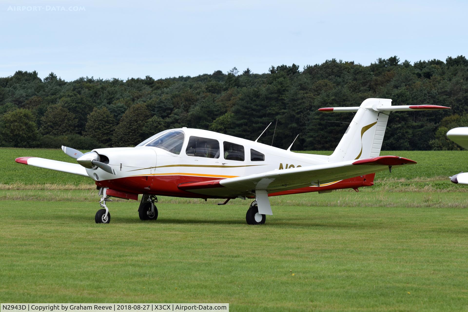 N2943D, 1979 Piper PA-28RT-201 Arrow IV C/N 28R7918231, Parked at Northrepps.
