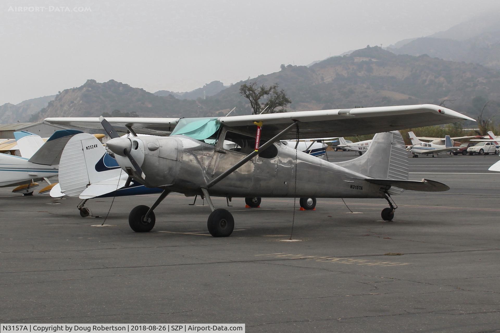N3157A, 1953 Cessna 170B C/N 25801, 1953 Cessna 170B, Continental C145 145 Hp