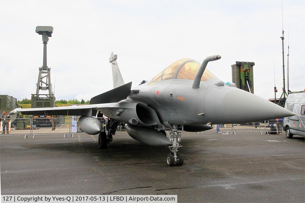 127, Dassault Rafale C C/N 127, Dassault Rafale C, Static display, Bordeaux-Mérignac Air Base 106 (LFBD-BOD) Open day 2017