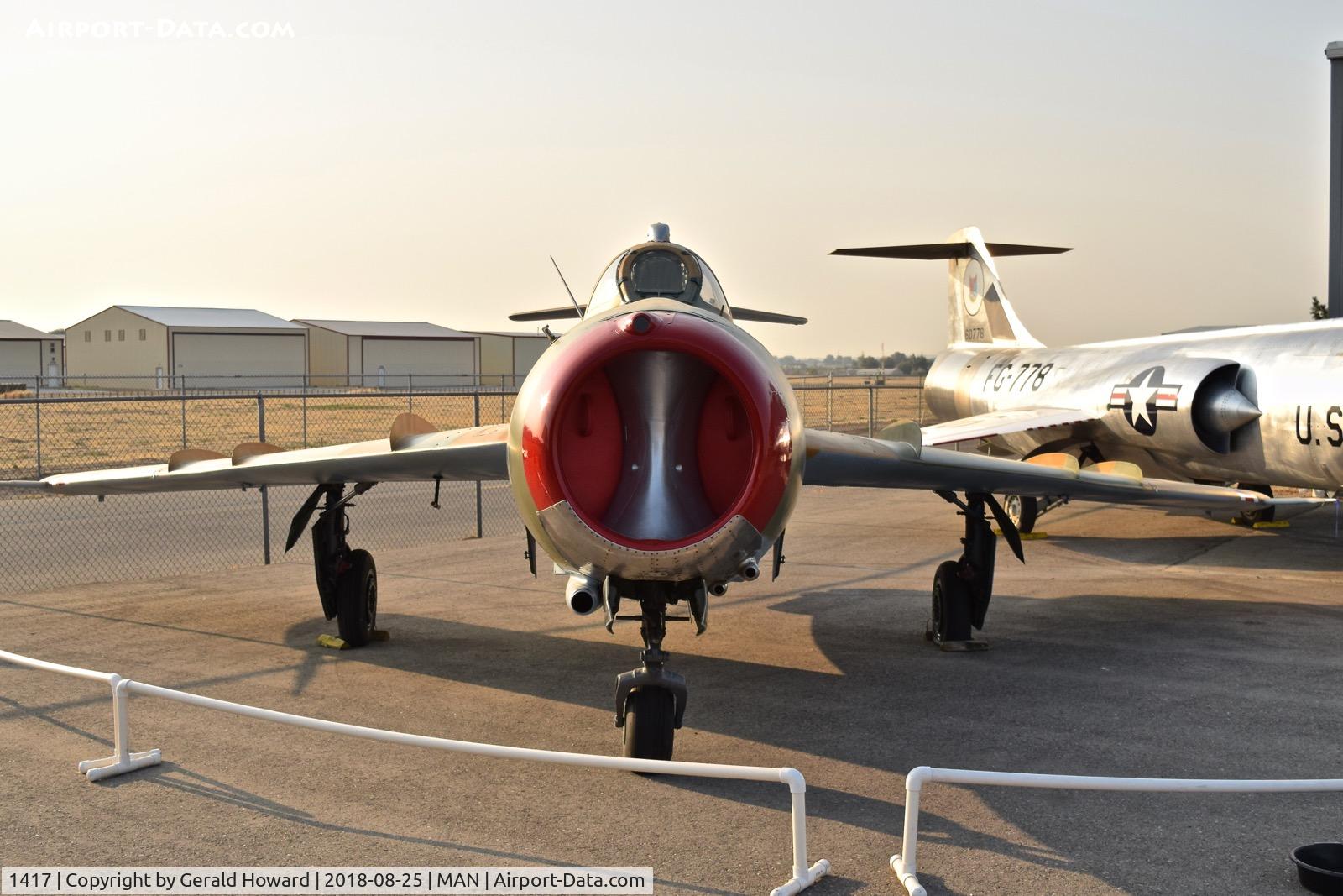 1417, PZL-Mielec Lim-5 (MiG-17F) C/N 1C1417, Now in new paint with the number 055.