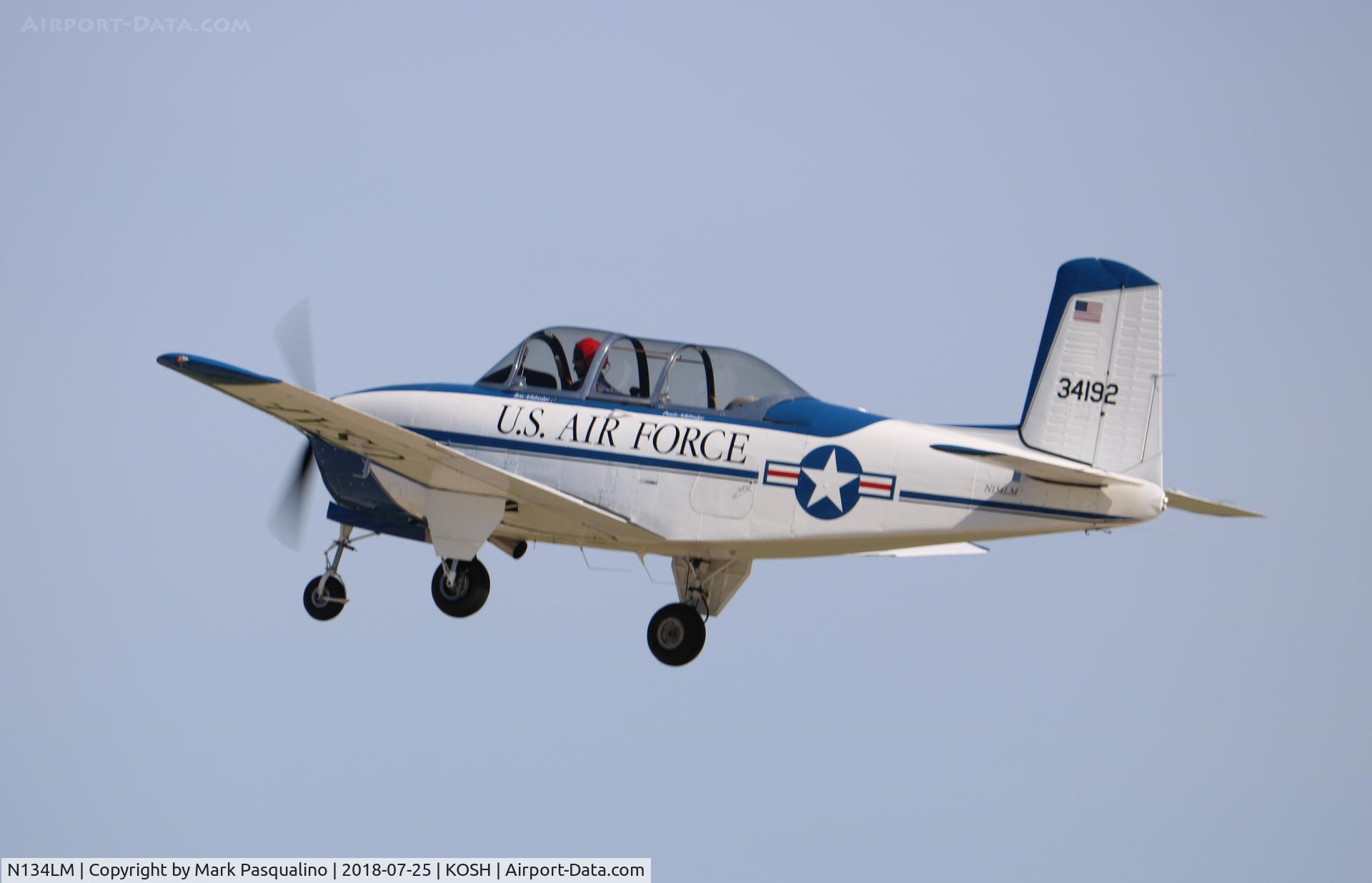 N134LM, 1955 Beech T-34A Mentor C/N G-292, Beech T-34A