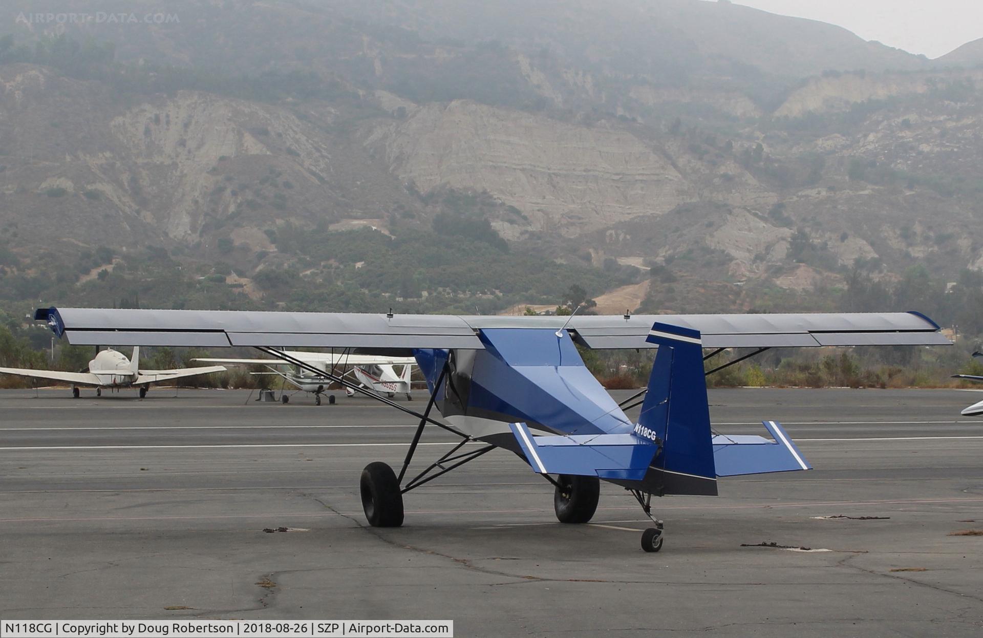 N118CG, 2016 Just Aircraft JA35 SuperStol Stretch C/N JA464-06-15, 2016 Wallen JUST AIRCRAFT LLC JA35 SUPERSTOL STRETCH, Titan OX-340CC, on Transient Ramp