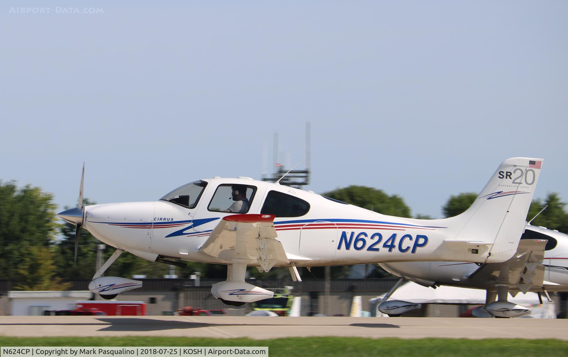 N624CP, 2008 Cirrus SR20 C/N 1947, Cirrus SR20