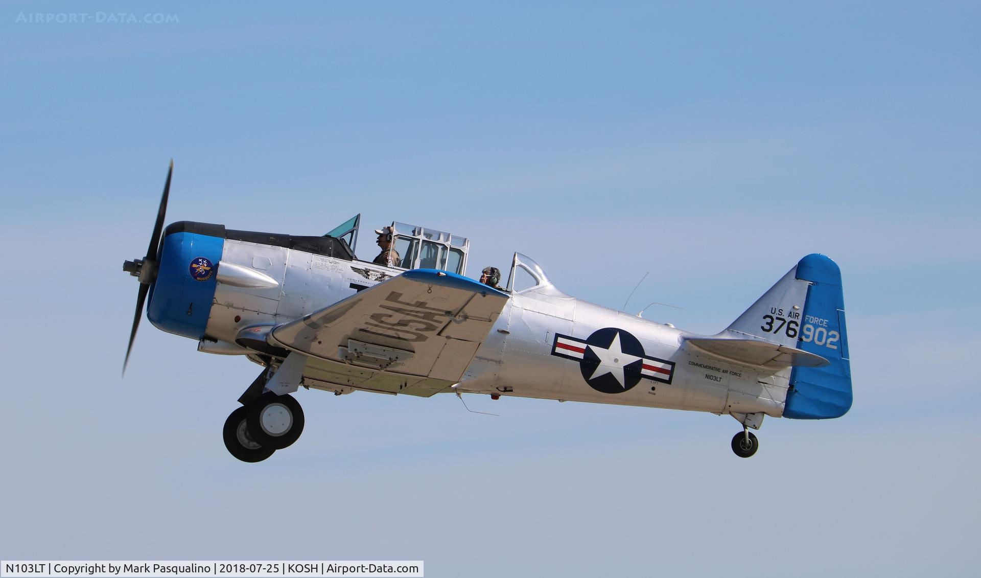 N103LT, 1943 North American SNJ-4 Texan C/N 88-12097, North American SNJ-4