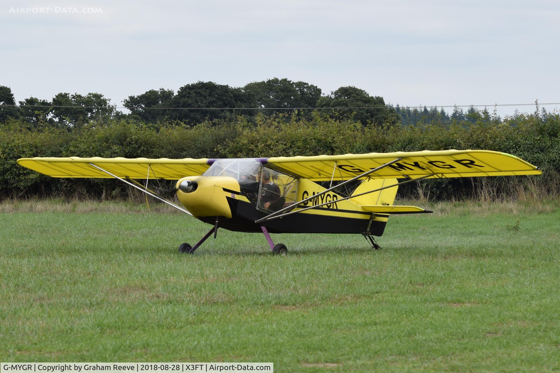 G-MYGR, 1992 Rans S-6ESD Coyote II C/N PFA 204-12378, About to depart from Felthorpe.