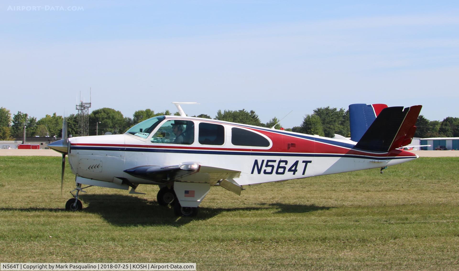 N564T, 1961 Beech N35 Bonanza C/N D-6744, Beech N35