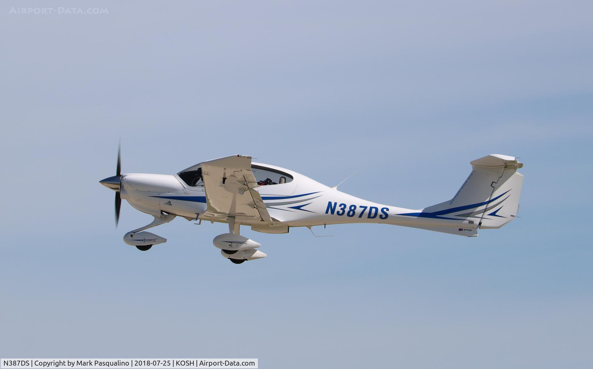 N387DS, Diamond DA-40 Diamond Star C/N 40.1107, Diamond DA-40