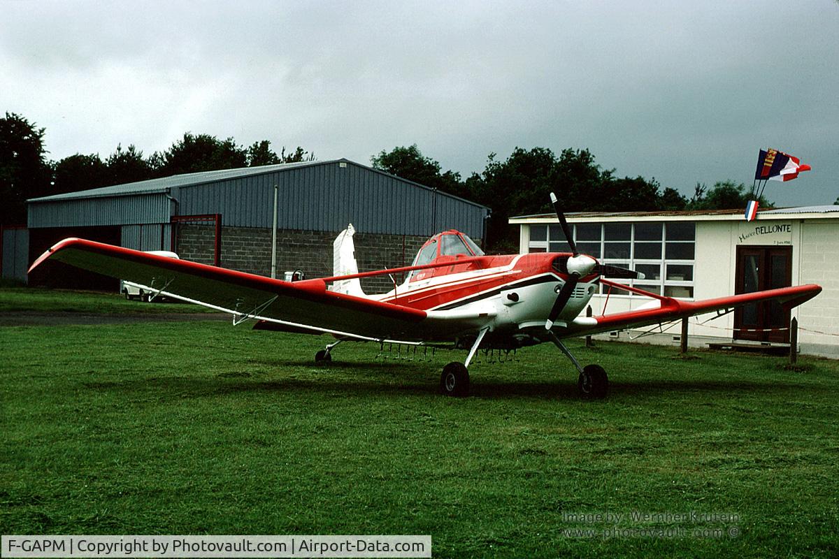 F-GAPM, Cessna A188B AgTruck C/N 188-02851T, F-GAPM at Maurice Bellonte Airport, France, June 1981