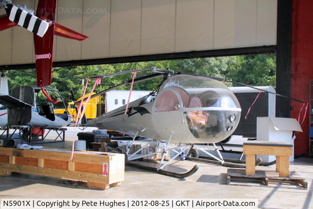 N5901X, Brantly B-2 C/N 36, N5901X Brantley B2 at Pigeon Forge TN
