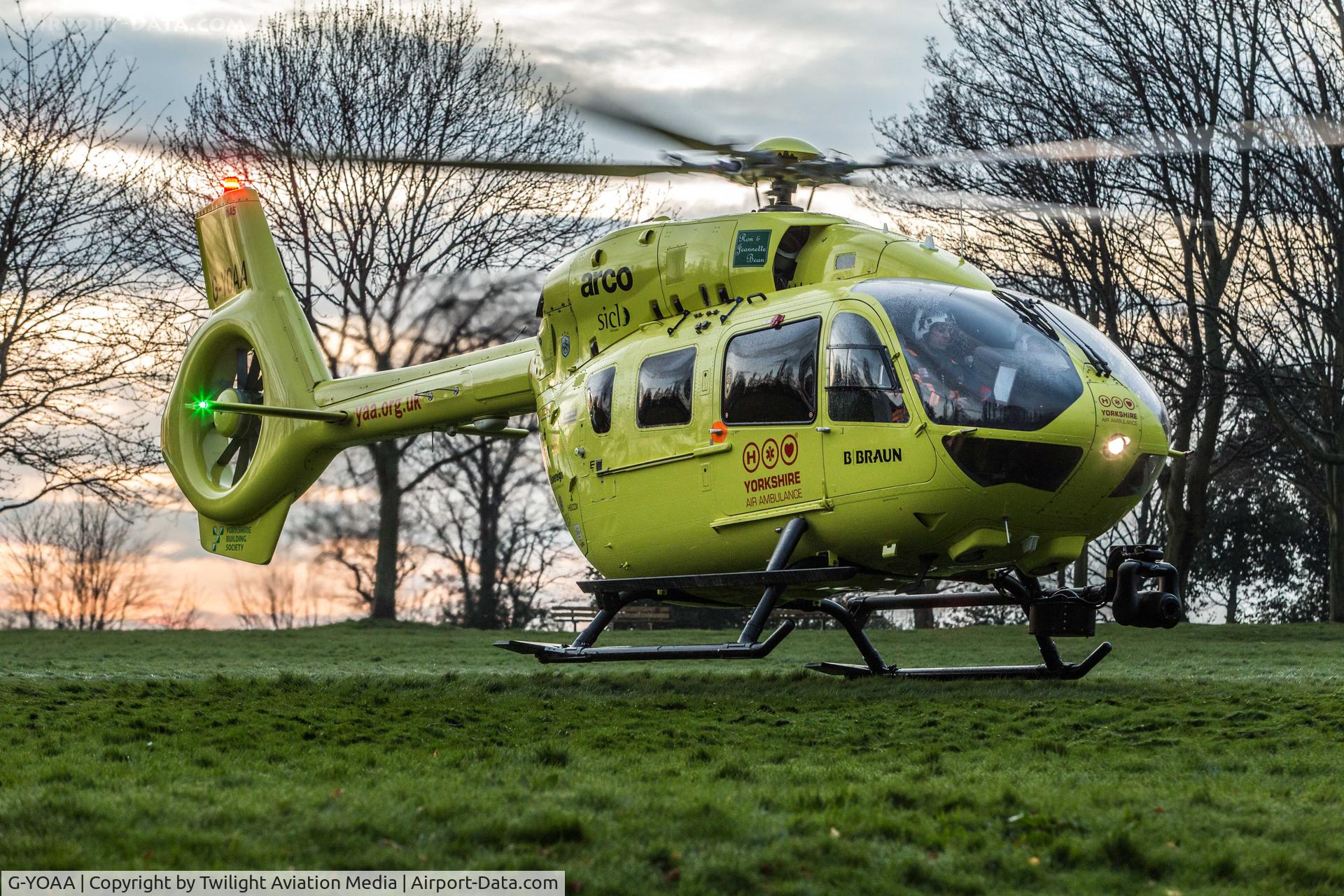 G-YOAA, 2016 Airbus Helicopters H-145 (BK-117D-2) C/N 20086, Yorkshire Air Ambulance