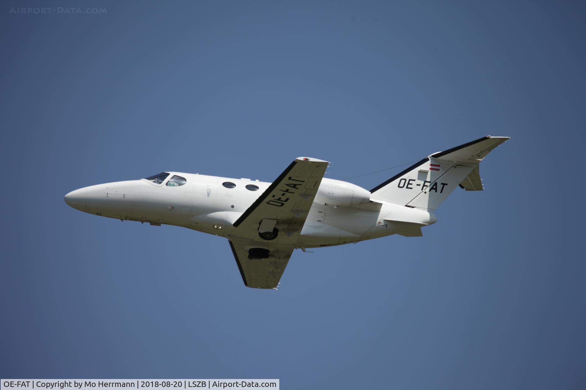 OE-FAT, 2010 Cessna 510 Citation Mustang Citation Mustang C/N 510-0312, heading to ZRH