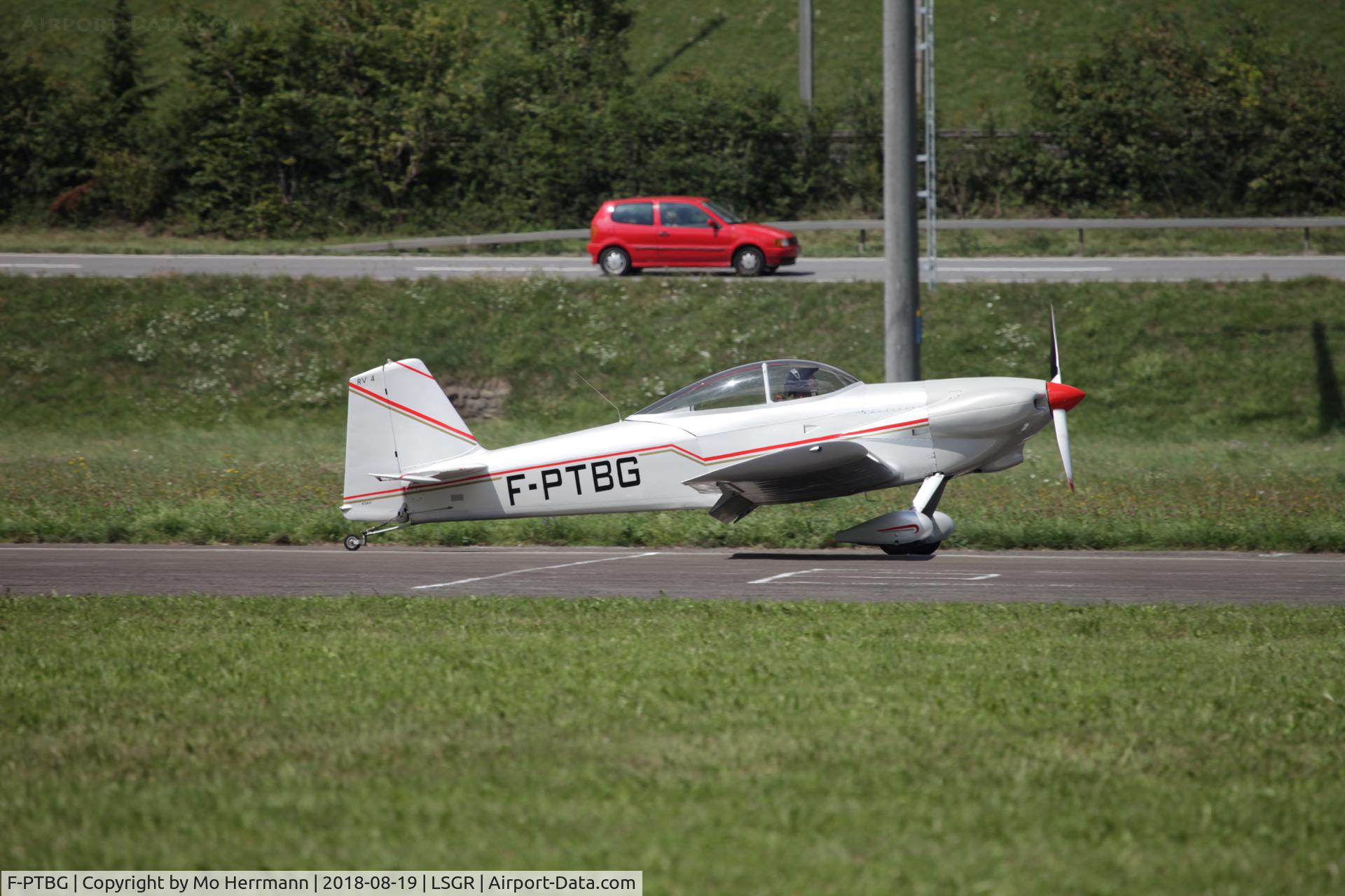 F-PTBG, 2002 Vans RV-4 C/N 2841, visiting Reichenbach iK