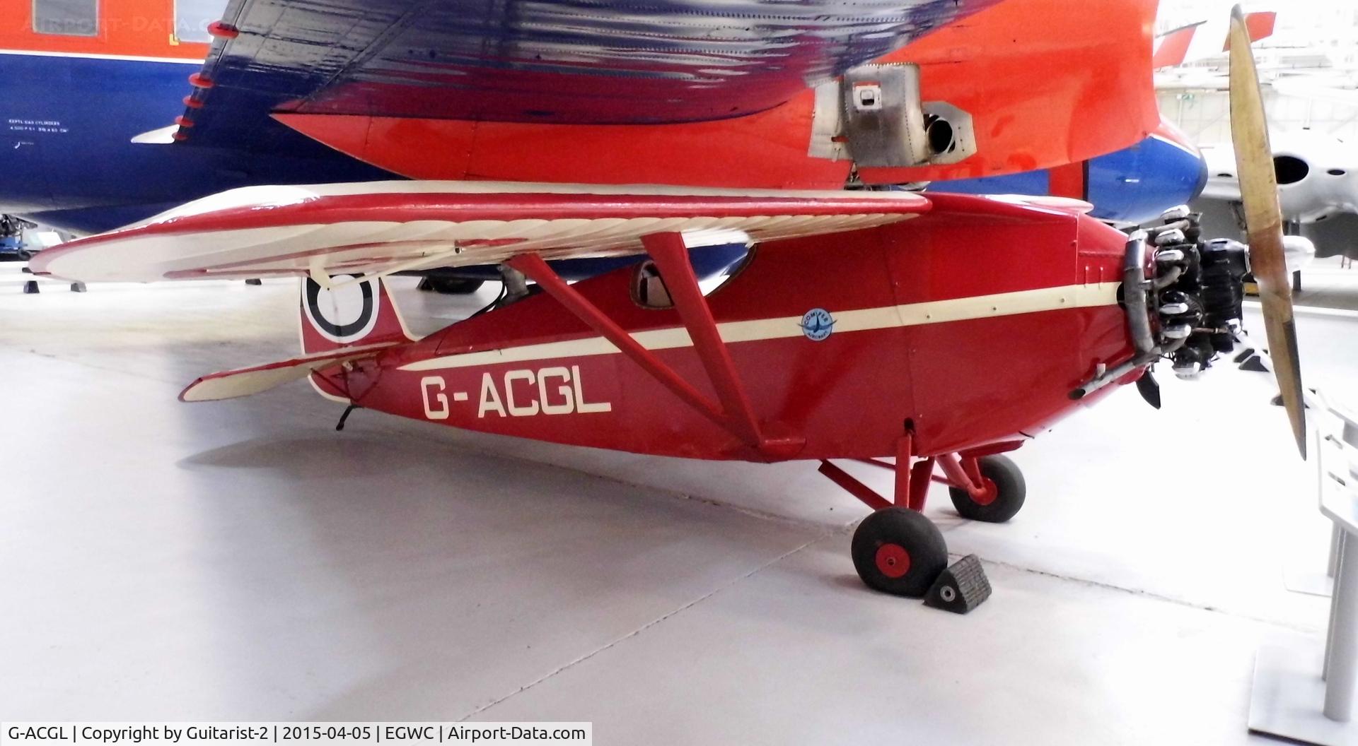 G-ACGL, 1933 Comper CLA-7 Swift C/N S33/6, At Cosford