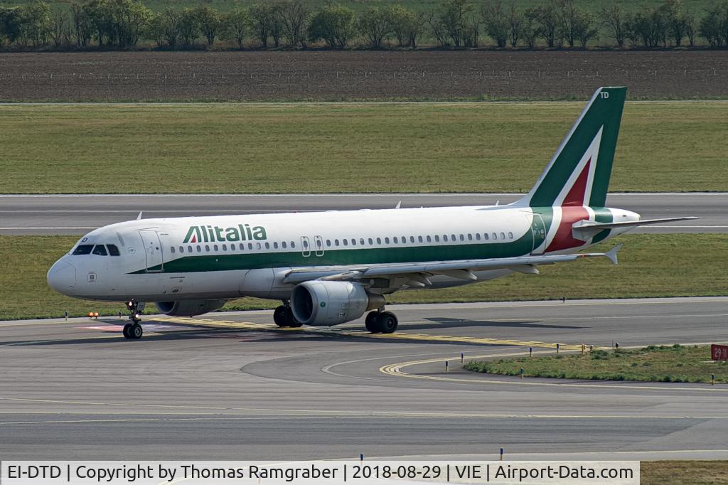 EI-DTD, 2009 Airbus A320-216 C/N 3846, Alitalia Airbus A320