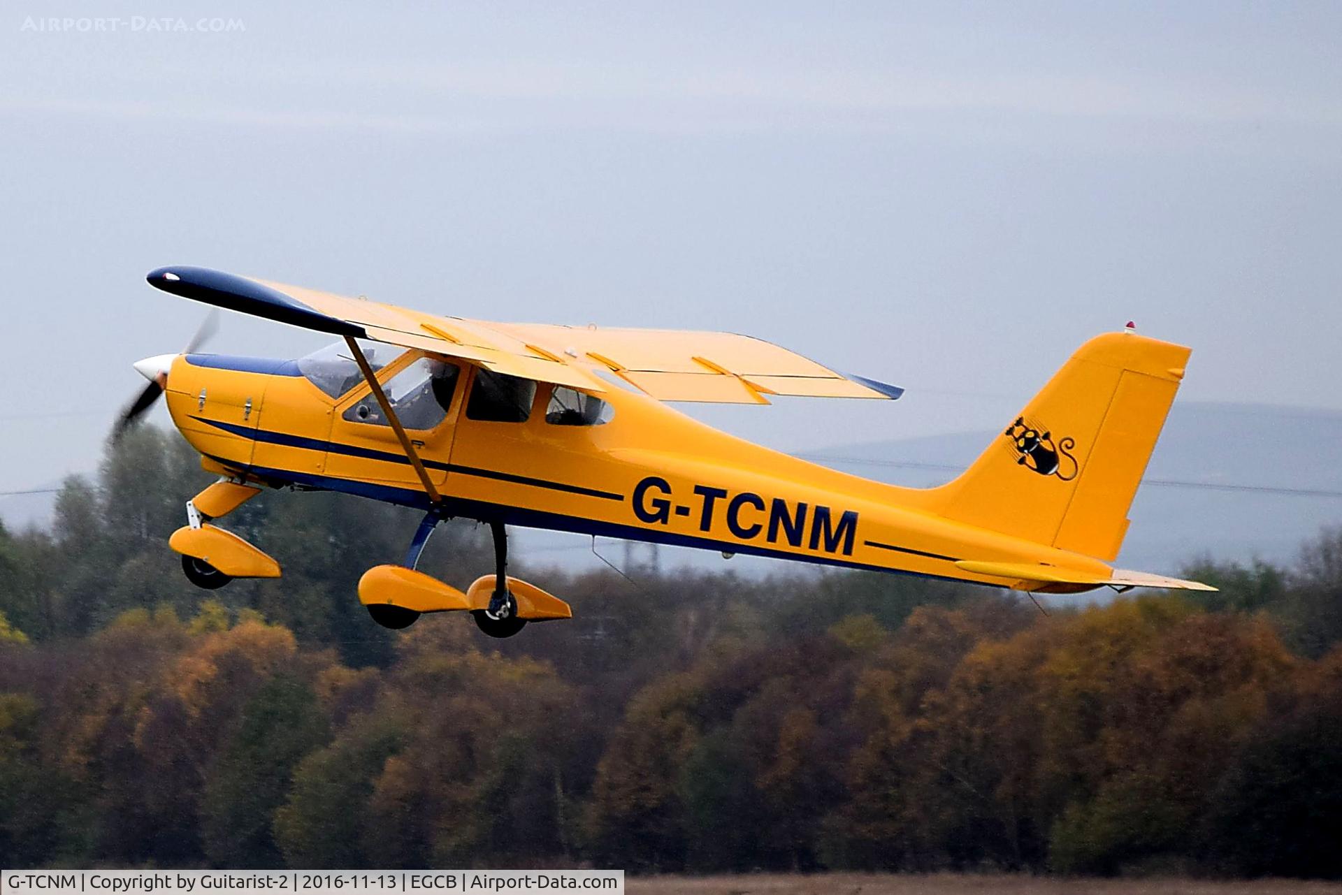 G-TCNM, 2002 Tecnam P-92EA Echo C/N PFA 318-13922, At City Airport Manchester