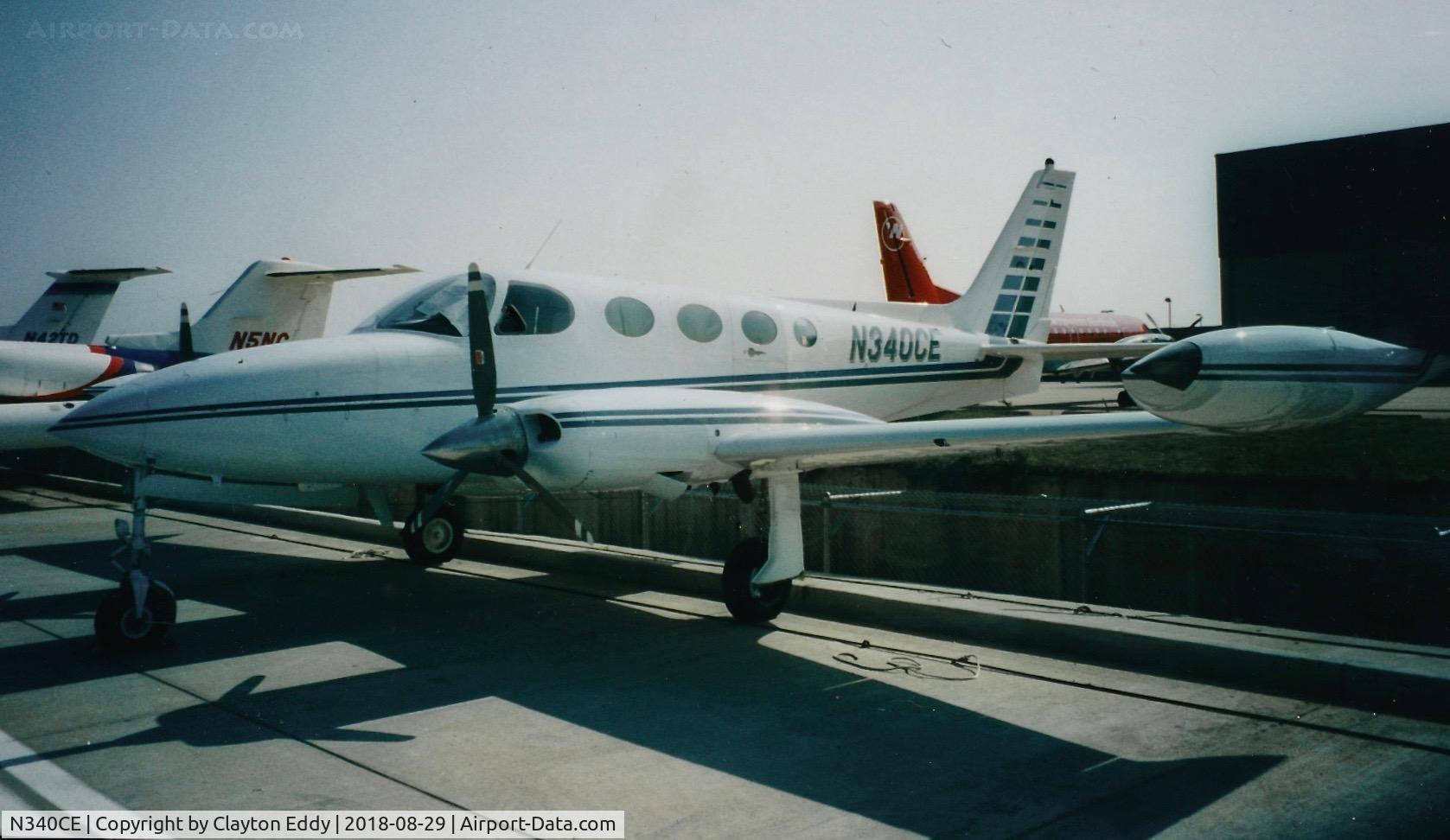 N340CE, 1978 Cessna 340A C/N 340A0430, Cessna 340