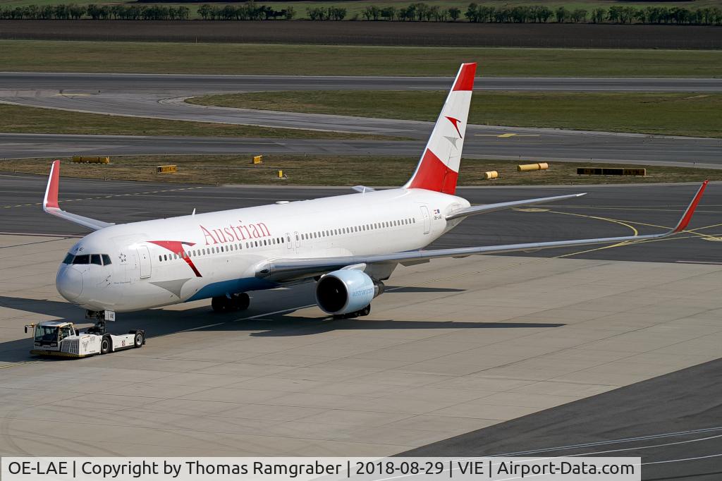 OE-LAE, 2000 Boeing 767-3Z9/ER C/N 30383, Austrian Airlines Boeing 767-300