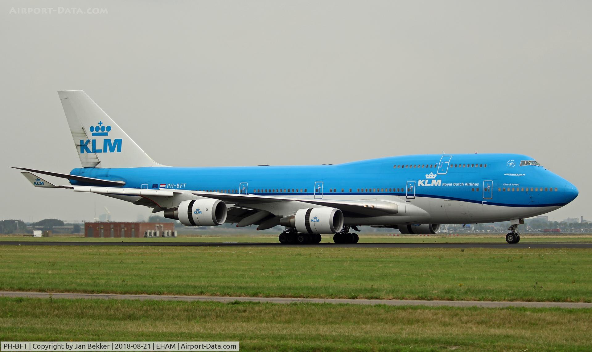 PH-BFT, 1997 Boeing 747-406BC C/N 28459, Schiphol Amsterdam