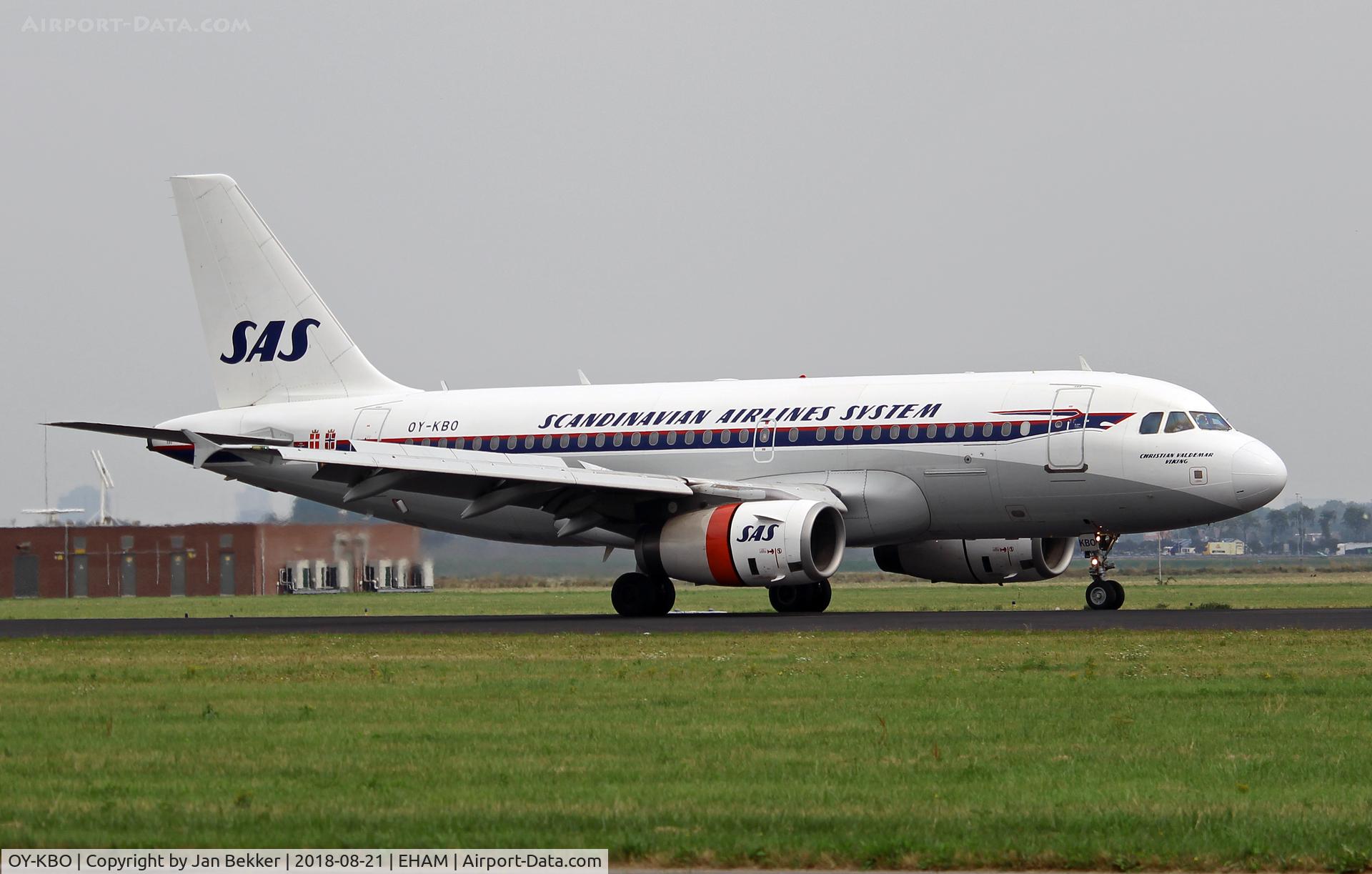 OY-KBO, 2006 Airbus A319-131 C/N 2850, Schiphol Amsterdam
