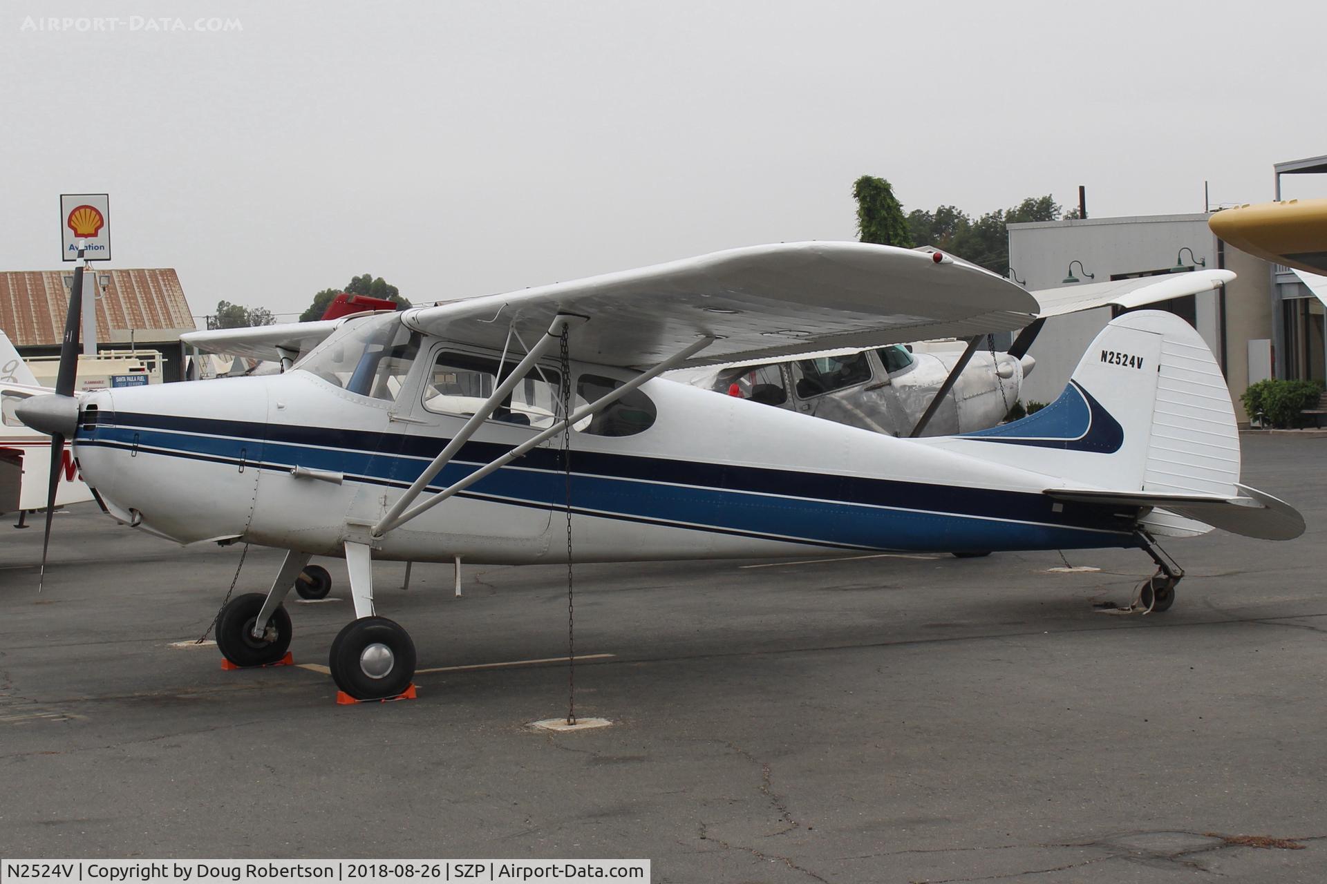 N2524V, 1948 Cessna 170 C/N 18028, 1948 Cessna 170, Continental C145 145 Hp