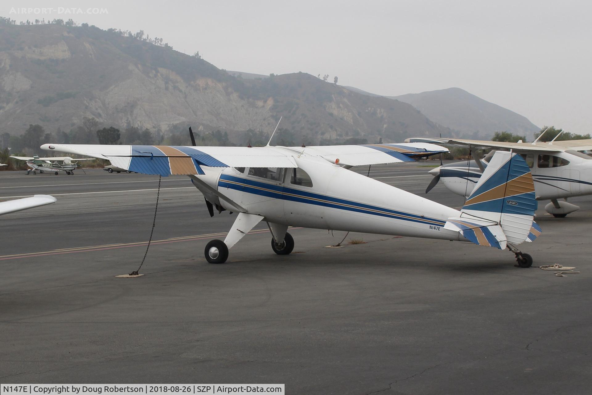 N147E, 1947 Luscombe 8E Silvaire C/N 5256, 1947 Luscombe 8E SILVAIRE, Continental C85 85 Hp