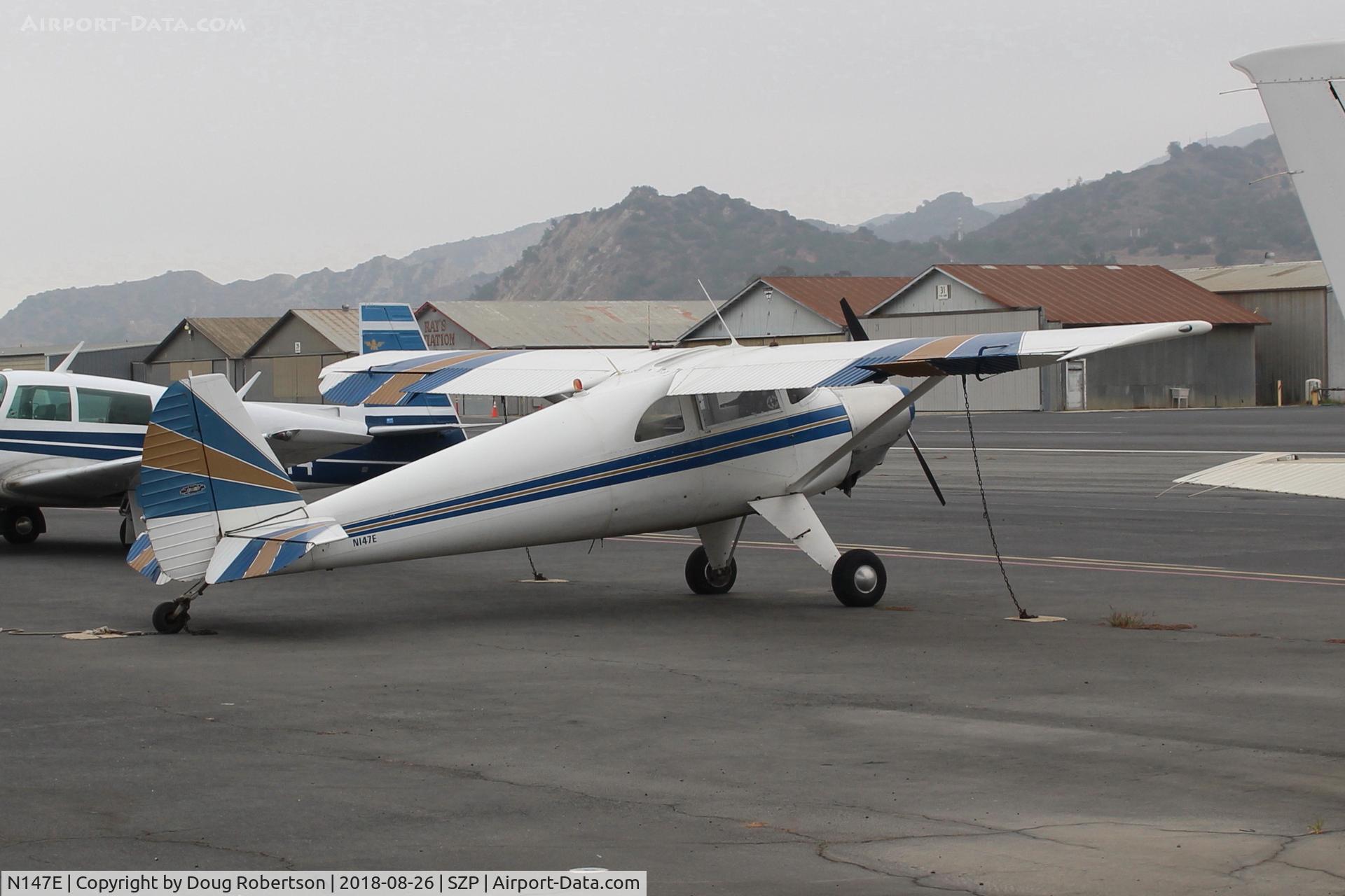 N147E, 1947 Luscombe 8E Silvaire C/N 5256, 1947 Luscombe 8E SILVAIRE, Continental C85 85 Hp