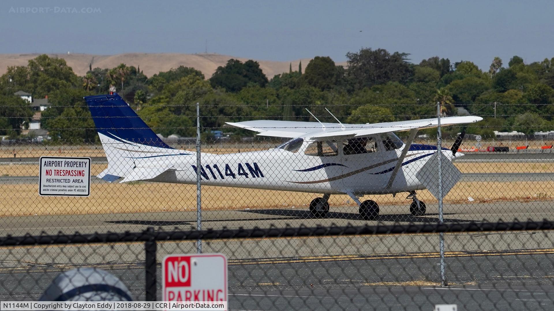 N1144M, 1970 Cessna 172L C/N 17259444, Buchanan Field Concord California 2018.