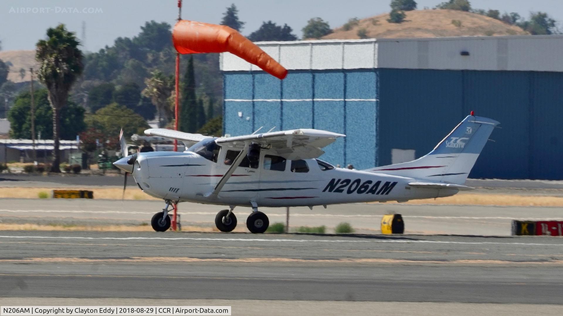 N206AM, 2003 Cessna T206H Turbo Stationair C/N T20608436, Buchanan Field Concord California 2018.