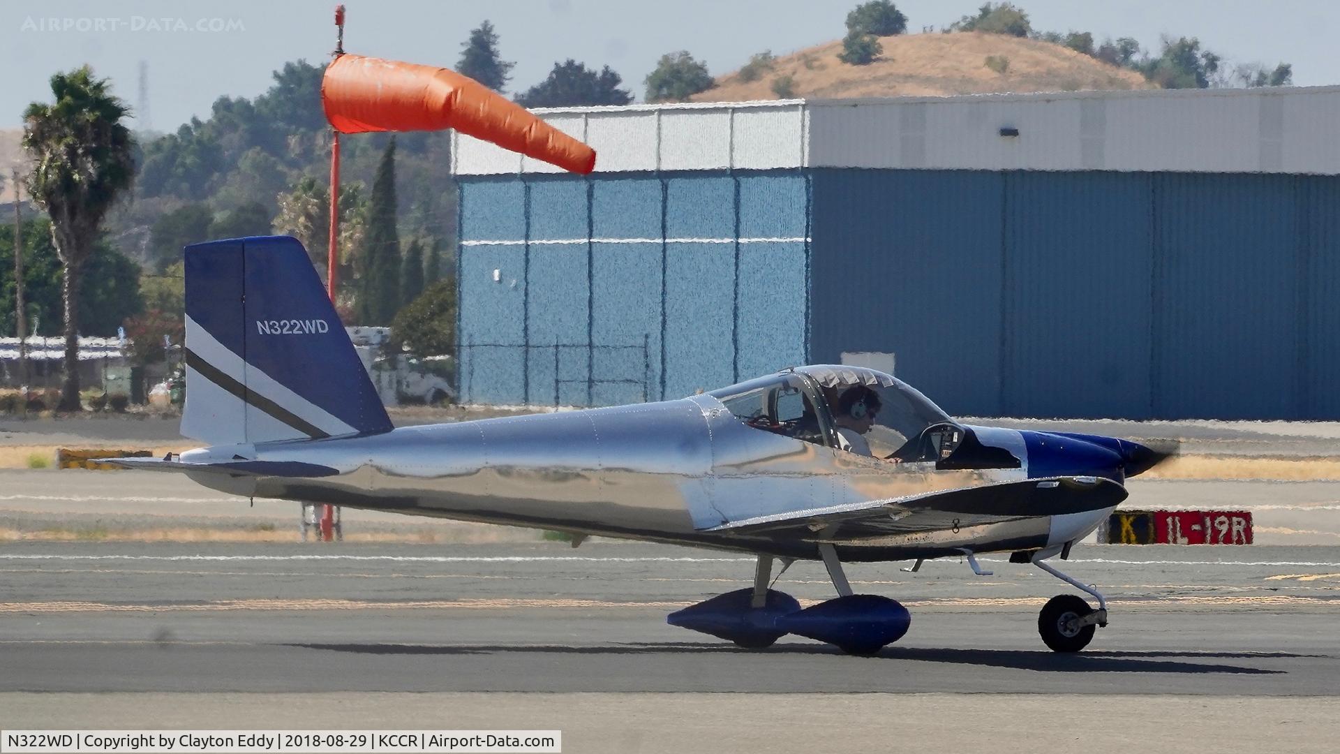 N322WD, 2017 Vans RV-12 C/N 120963, Buchanan Field Concord California 2018.