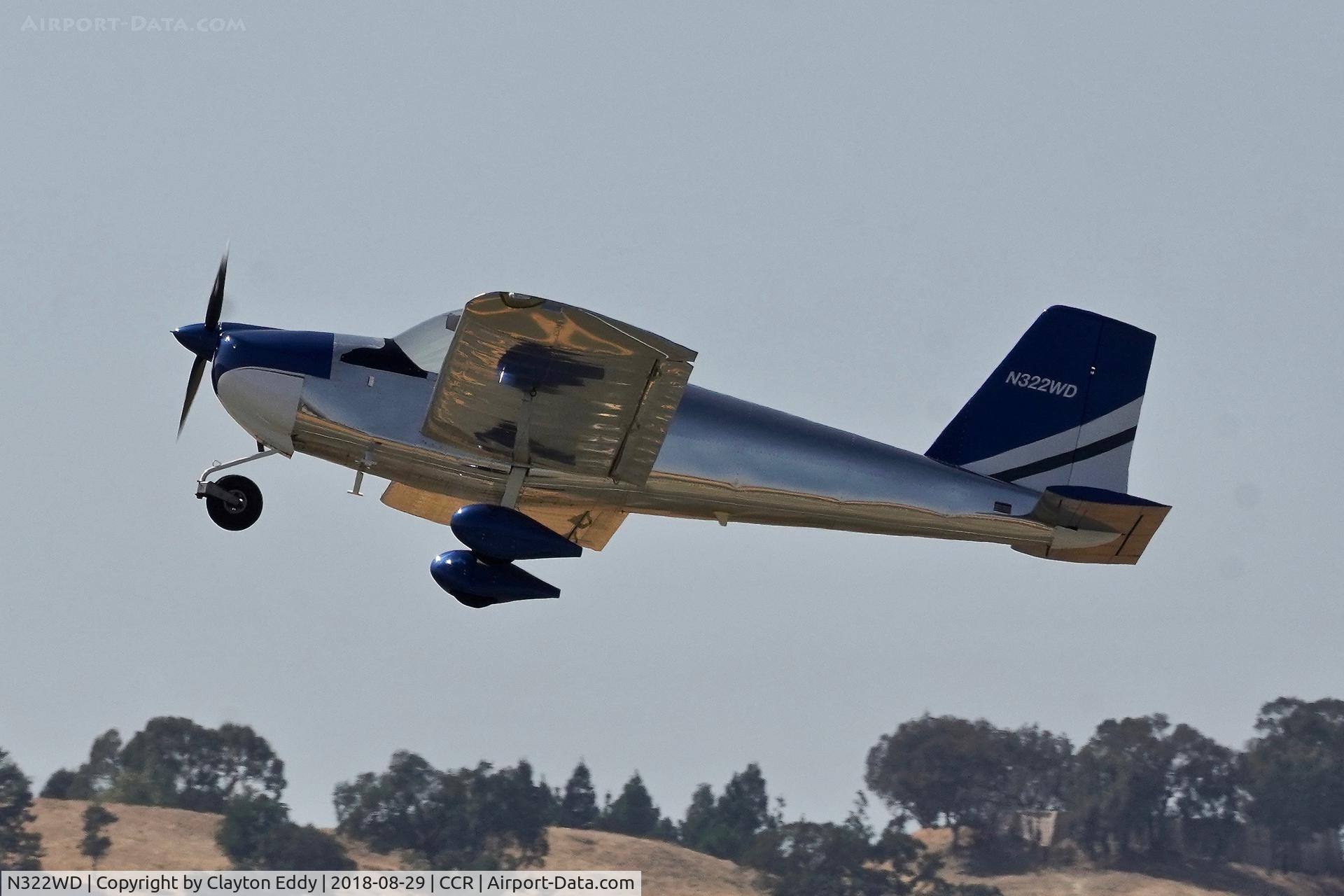 N322WD, 2017 Vans RV-12 C/N 120963, Buchanan Field Concord California 2018.