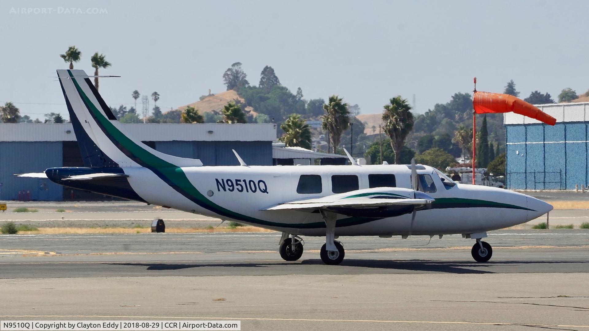 N9510Q, 1976 Smith Aerostar 601P C/N 61P-0344-103, Buchanan Field Concord California 2018.