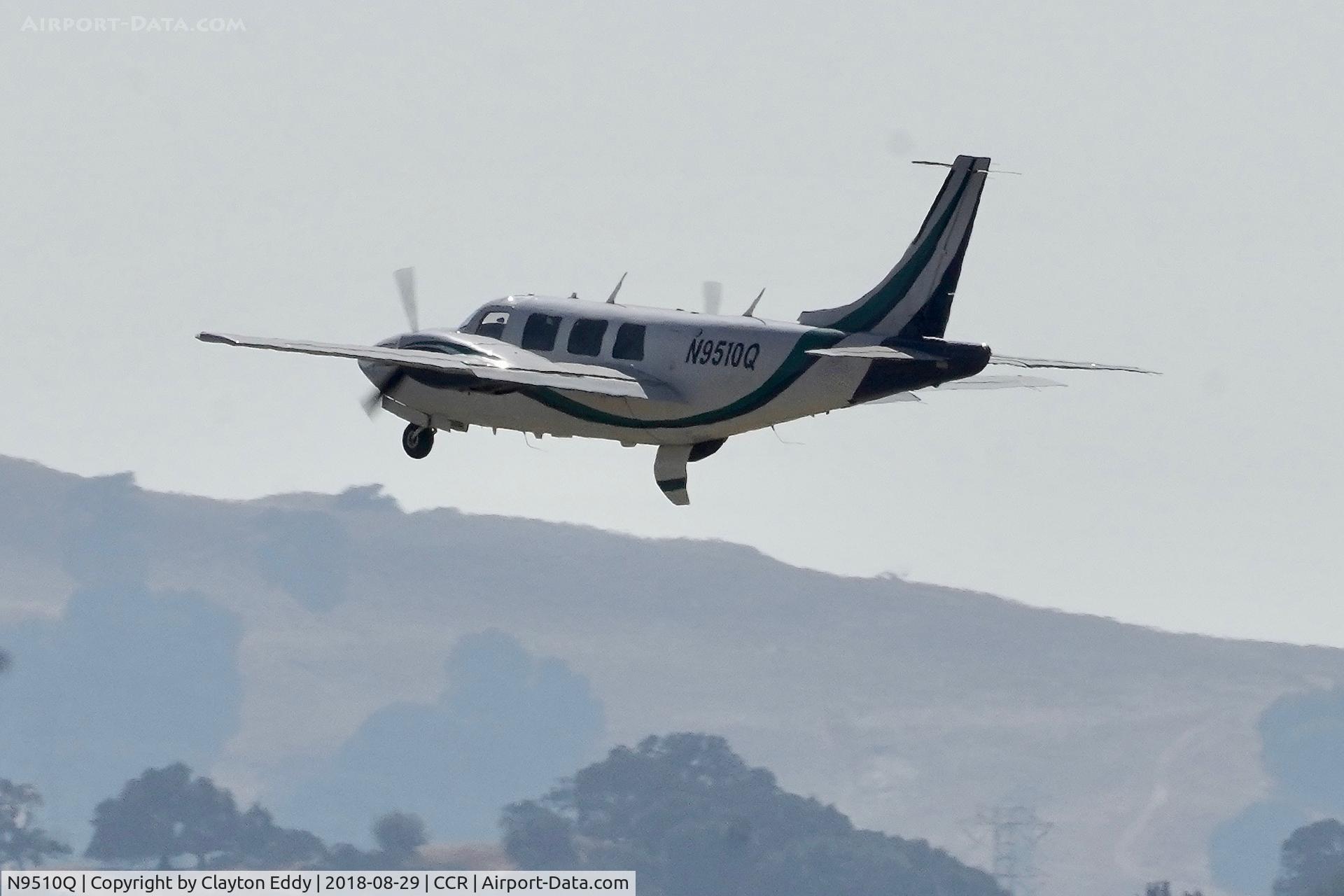 N9510Q, 1976 Smith Aerostar 601P C/N 61P-0344-103, Buchanan Field Concord California 2018.