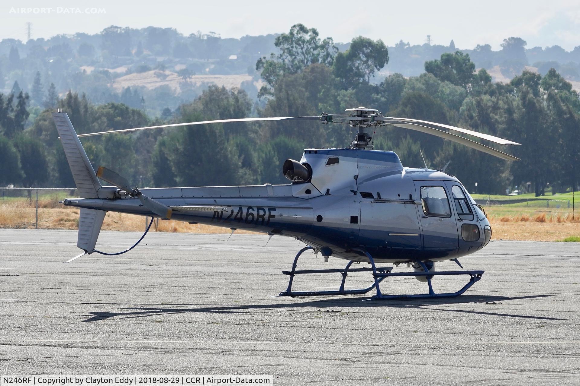 N246RF, 1998 Eurocopter AS-350B-2 Ecureuil Ecureuil C/N 3171, Buchanan Field Concord California 2018.