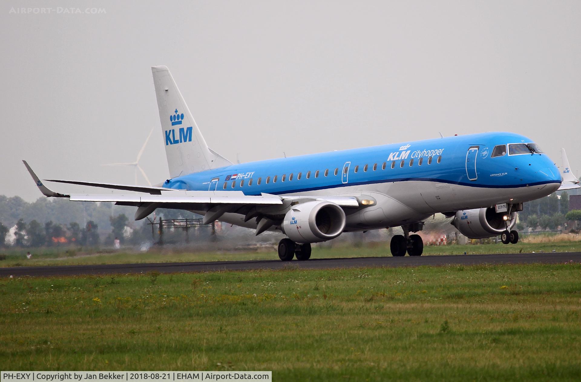 PH-EXY, 2018 Embraer 190STD (ERJ-190-100STD) C/N 19000751, Schiphol Amsterdam KLM Cityhopper