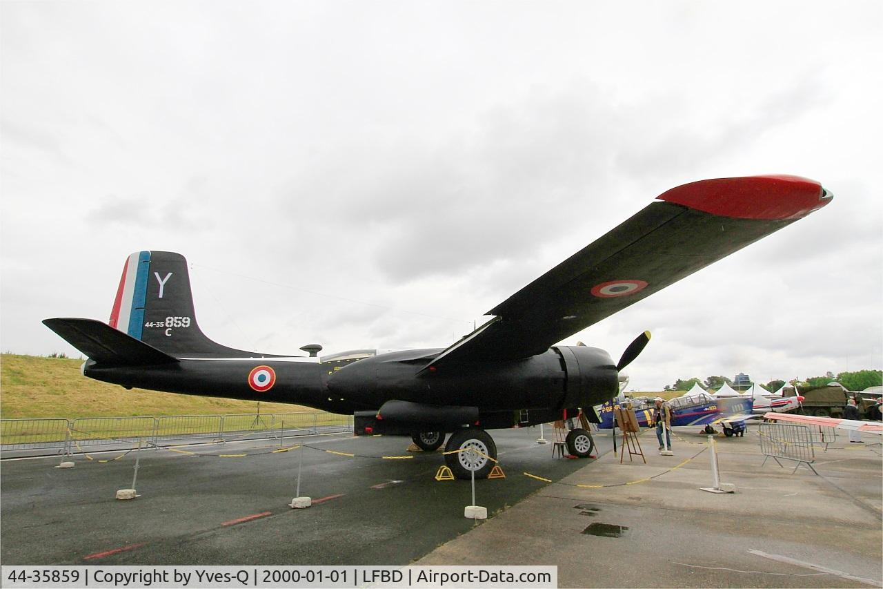 44-35859, 1945 Douglas B-26C Invader C/N 29138, Douglas B-26C Invader, Preserved at C.A.E.A museum, Bordeaux-Merignac Air base 106 (LFBD-BOD)