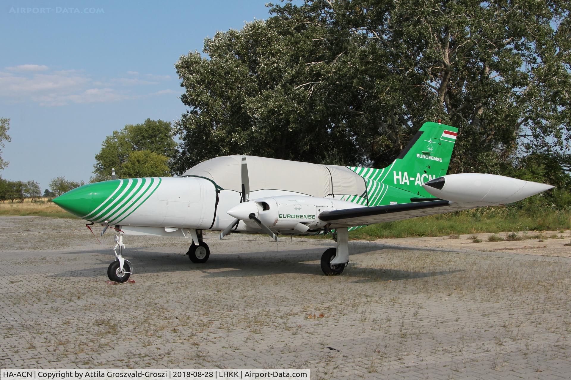 HA-ACN, 1976 Cessna 402B Businessliner C/N 402B-1037, LHKK - Kiskunlacháza Airport, Hungary